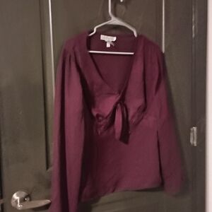 Rena Rowan Deep Purple Blouse